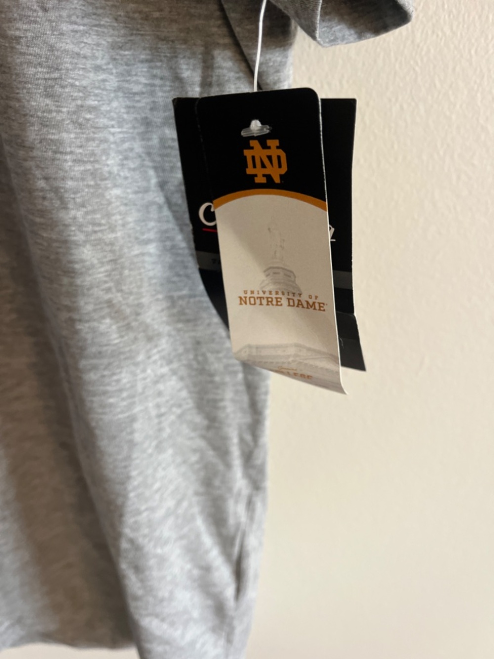University of Notre dane shirt 3xl - Picture 2 of 2